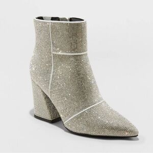 Sparkly booties